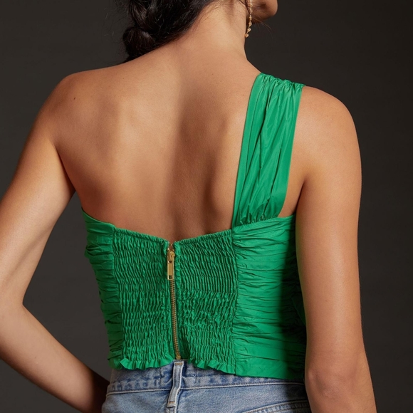 Maeve by Anthropologie Bow-Tie One-Shoulder Tank - Picture 4 of 6